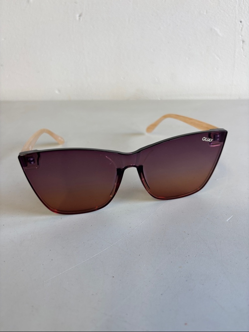 Come Thru 60mm Gradient cat eye sunglasses